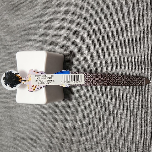 RARE❗️ Beauty Secrets Lady Nail File Manicure Tool Metal Emery Board - Picture 6 of 7